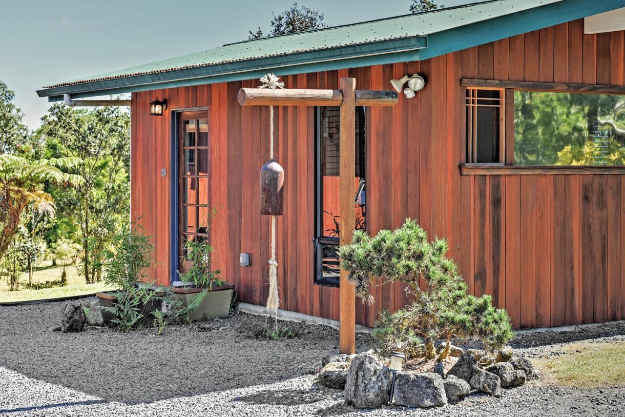 Cozy Volcano Studio With Phenomenal Rainforest Views Mountain View Exteriör bild